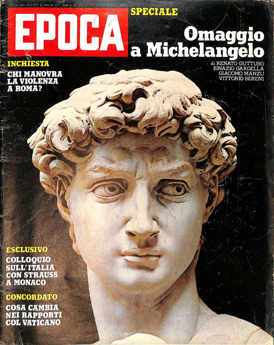 Epoca 15.03.1975 No 1275 - Inchiesta Chi Manovra La Violenza A Roma? NDR91902 - 1