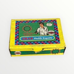 Eras 1990s Otomatik Tabanca Plastik Kapsülleri Tam Dolu Kutu AOB4851 - 1