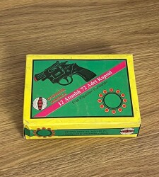 Eras 1990s Otomatik Tabanca Plastik Kapsülleri Tam Dolu Kutu AOB4851 - 4