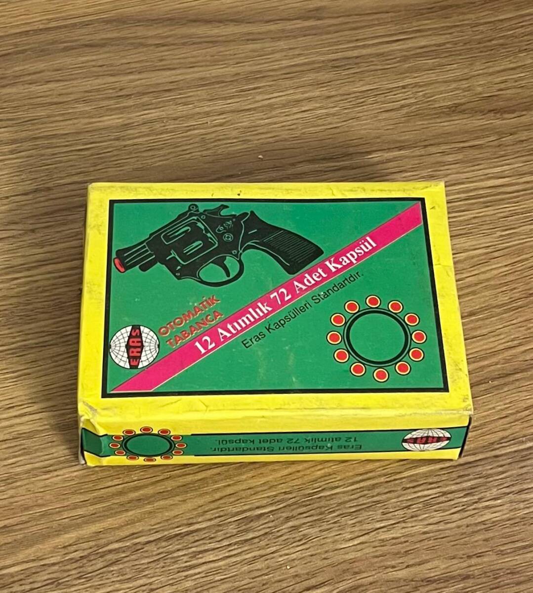 Eras 1990s Otomatik Tabanca Plastik Kapsülleri Tam Dolu Kutu AOB4851 - 4