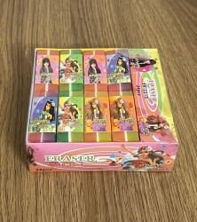 Eraser Pretty Girl Görselli Silgi Tam Dolu Kutu 1990s AOB4811 - 5