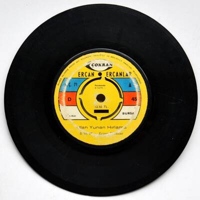 Ercan Ercanlar - Ulan Yunan Hırlama PLAK(10/7) PLK3566 - 1