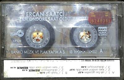 Ercan Saatçi - Tam Ondört Saat Oldu Kaset (İkinci El) KST20160 - 2
