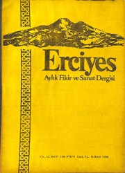 ERCİYES AYLIK FİKİR VE SANAT DERGİSİ SAYI136 NİSAN 1989- KURANI ANLAMAK, SIRAT-I MÜSTAKİM VE DUA DRG1192 - Gökçekoleksiyon