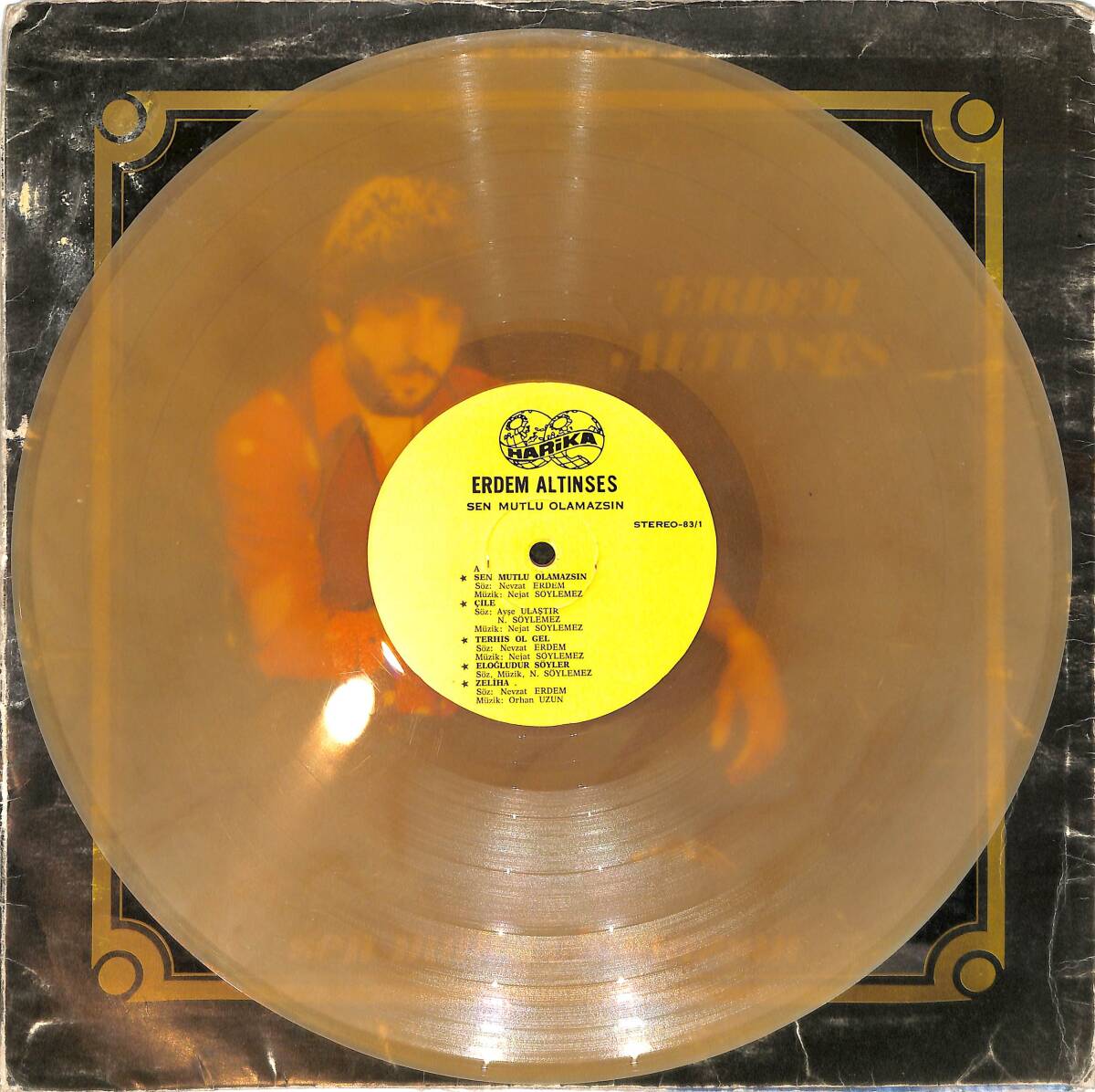 Erdem Altınses - Sen Mutlu Olamazsın LP PLAK (10/7) PLK26512 - 3