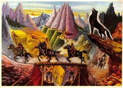 Ergenekon Destanı Kartpostal (Orta Boy) KRT22623 - Gökçekoleksiyon