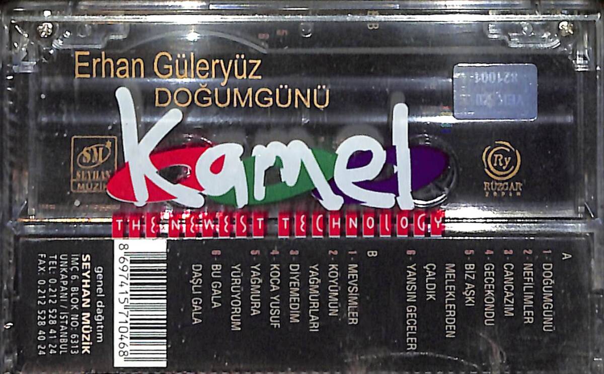 Erhan Güleryüz - Doğum Günü Kaset (Sıfır Kaset) KST29483 - 2