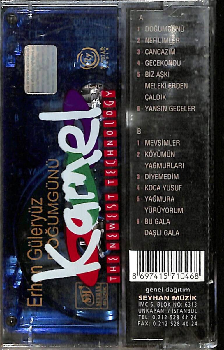 Erhan Güleryüz - Doğum Günü Kaset (Sıfır) KST28268 - 2
