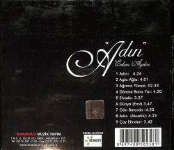 Erkan Aydar - Adın CD (İkinci El) CD3922 - 2