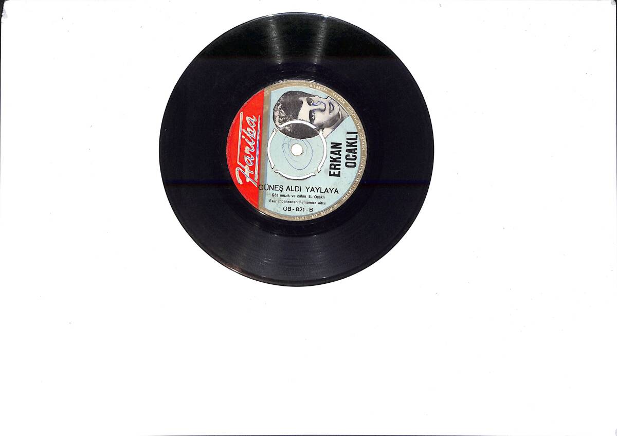 Erkan Ocaklı - Hastahane Yolunda / Güneş Aldı Yaylaya PLAK (10/7) PLK25921 - 2