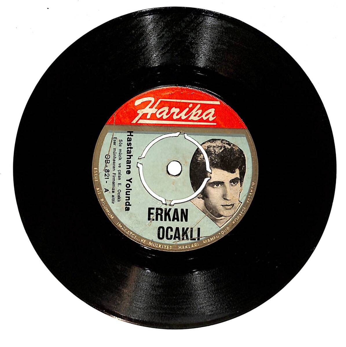 Erkan Ocaklı – Hastahane Yolunda & Güneş Aldı Yaylaya Plak PLK26757 - 1
