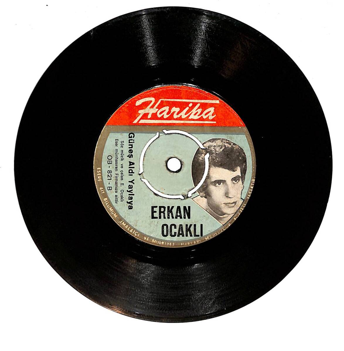 Erkan Ocaklı – Hastahane Yolunda & Güneş Aldı Yaylaya Plak PLK26757 - 2