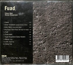 Erkan Oğur & Djivan Gasparyan - Fuad CD (İkinci El) CD5379 - 2