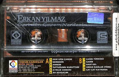 Erkan Yılmaz - Geri Dön Çarem / Nerdesin Kaset (İkinci El) KST22244 - 2