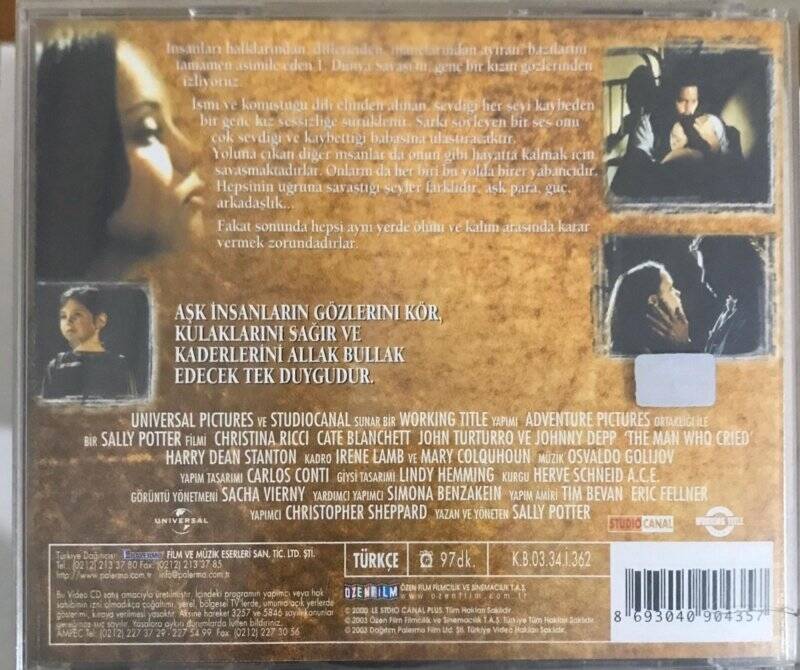 Erkeğin Gözyaşları VCD Film VCD7040 - 2