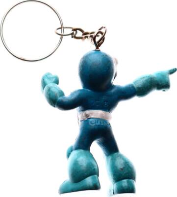 Erkek Super Kahraman Maskot Eski Anahtarlık AKS351 - 2