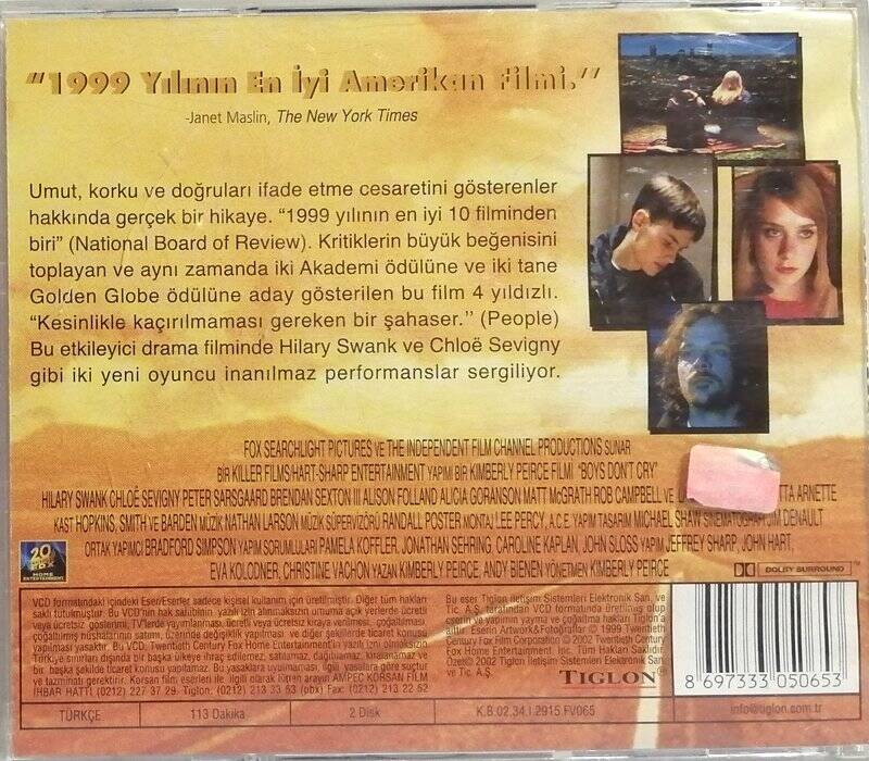 Erkekler Ağlamaz VCD Film VCD5471 - 2