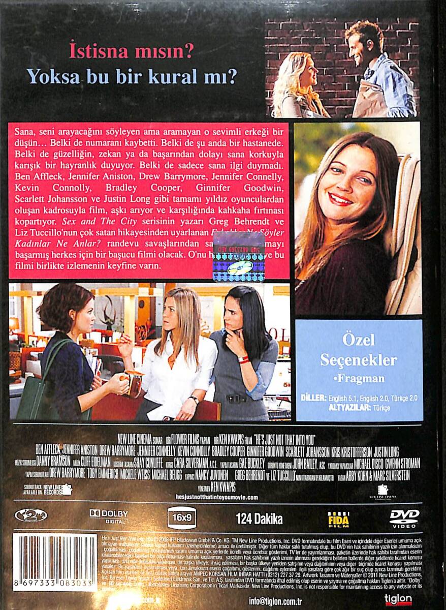 Erkekler Ne Söyler Kadınlar Ne Anlar DVD (İkinci El) DVD2761 - 2