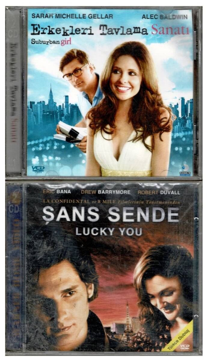 Erkekleri Tavlama Sanatı Şans Sende - 2 Adet VCD Film VCD994 - 1