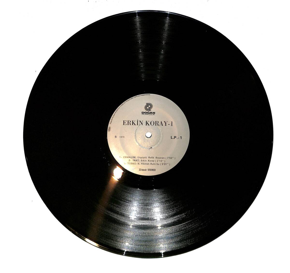 Erkin Koray – Elektronik Türküler LP PLAK (10/9) (Excellent VG++) – Orijinal 1979 Doğan Plak Baskısı PLK26466 - 3