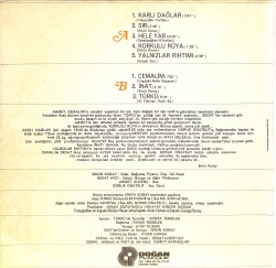 Erkin Koray – Elektronik Türküler LP PLAK (10/9) (Excellent VG++) – Orijinal 1979 Doğan Plak Baskısı PLK26466 - 6