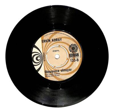 Erkin Koray - Sanma / Olmayınca Olmuyor Plak (10/7) PLK20613 - 2