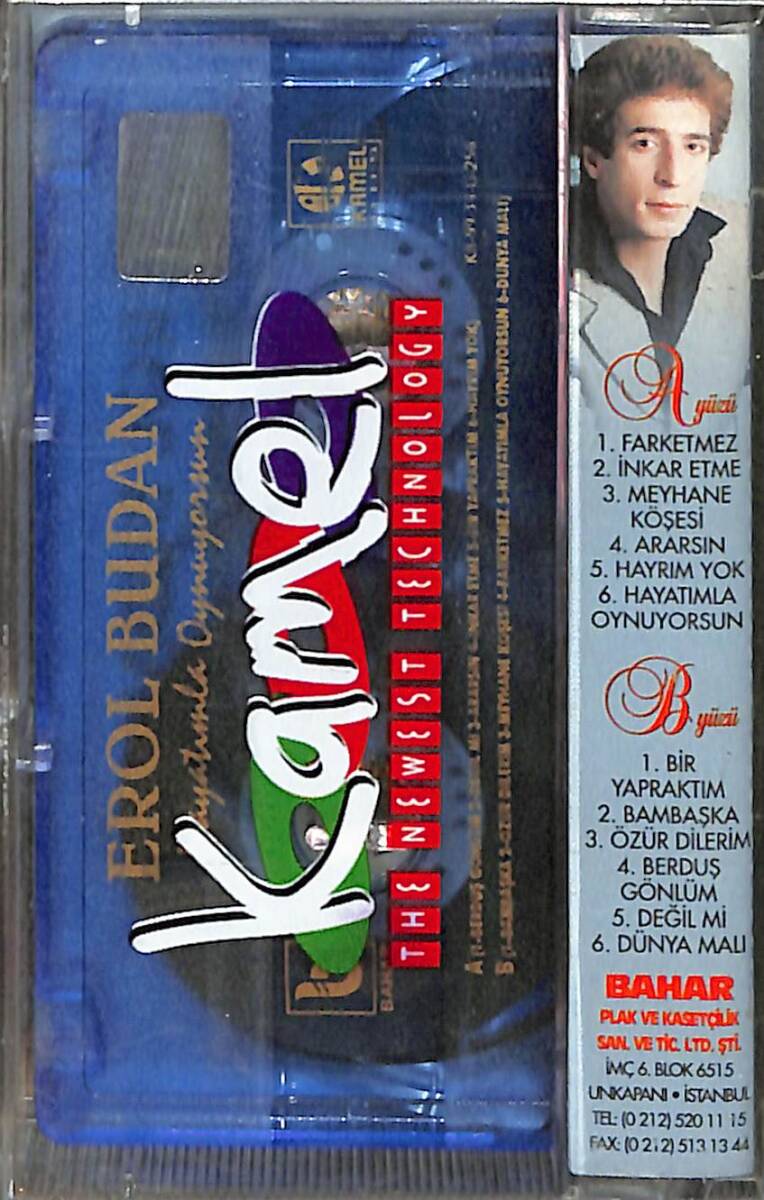 Erol Budan - Hayatımla Oynuyorsun Kaset (Sıfır) KST27986 - 2