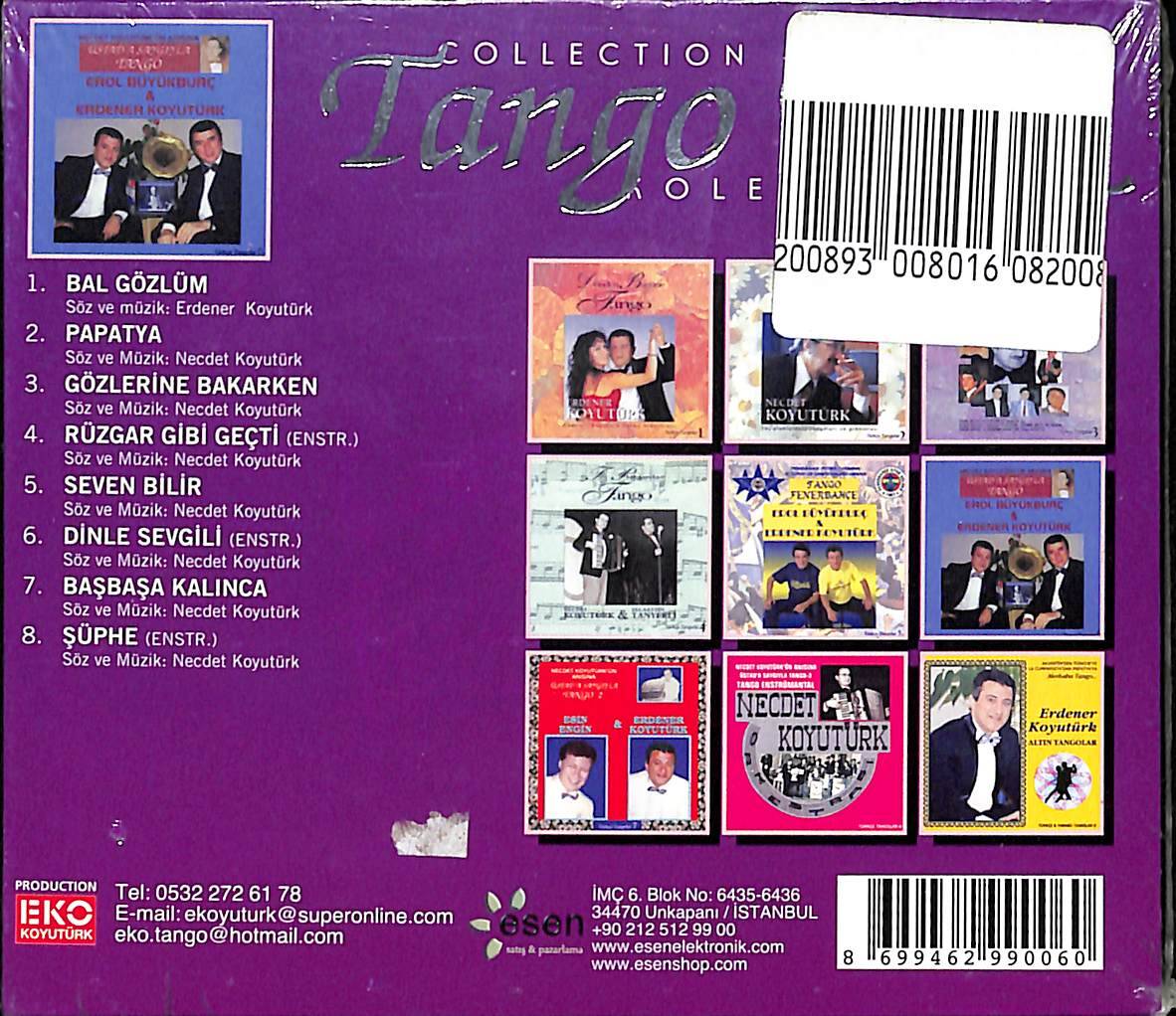 Erol Büyükburç, Erdener Koyutürk - Üstad'a Saygıyla Tango (Necdet Koyutürk'ün Anısına) CD (Sıfır) CD4638 - 2