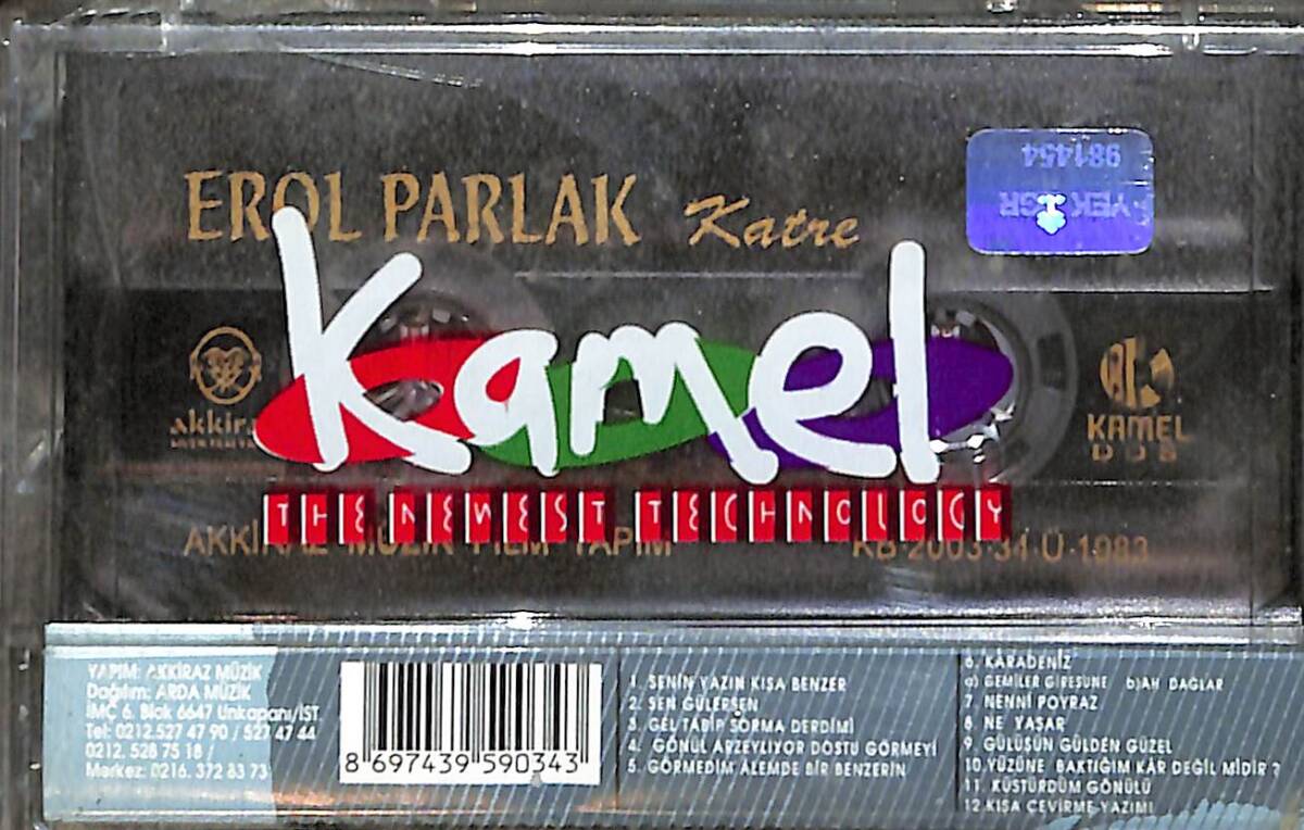 Erol Parlak - Katre Kaset (Sıfır) KST28061 - 2