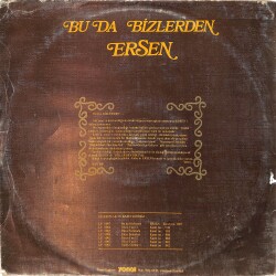 Ersen - Bu Da Bizlerden LP PLAK (10/8) PLK26511 - 2