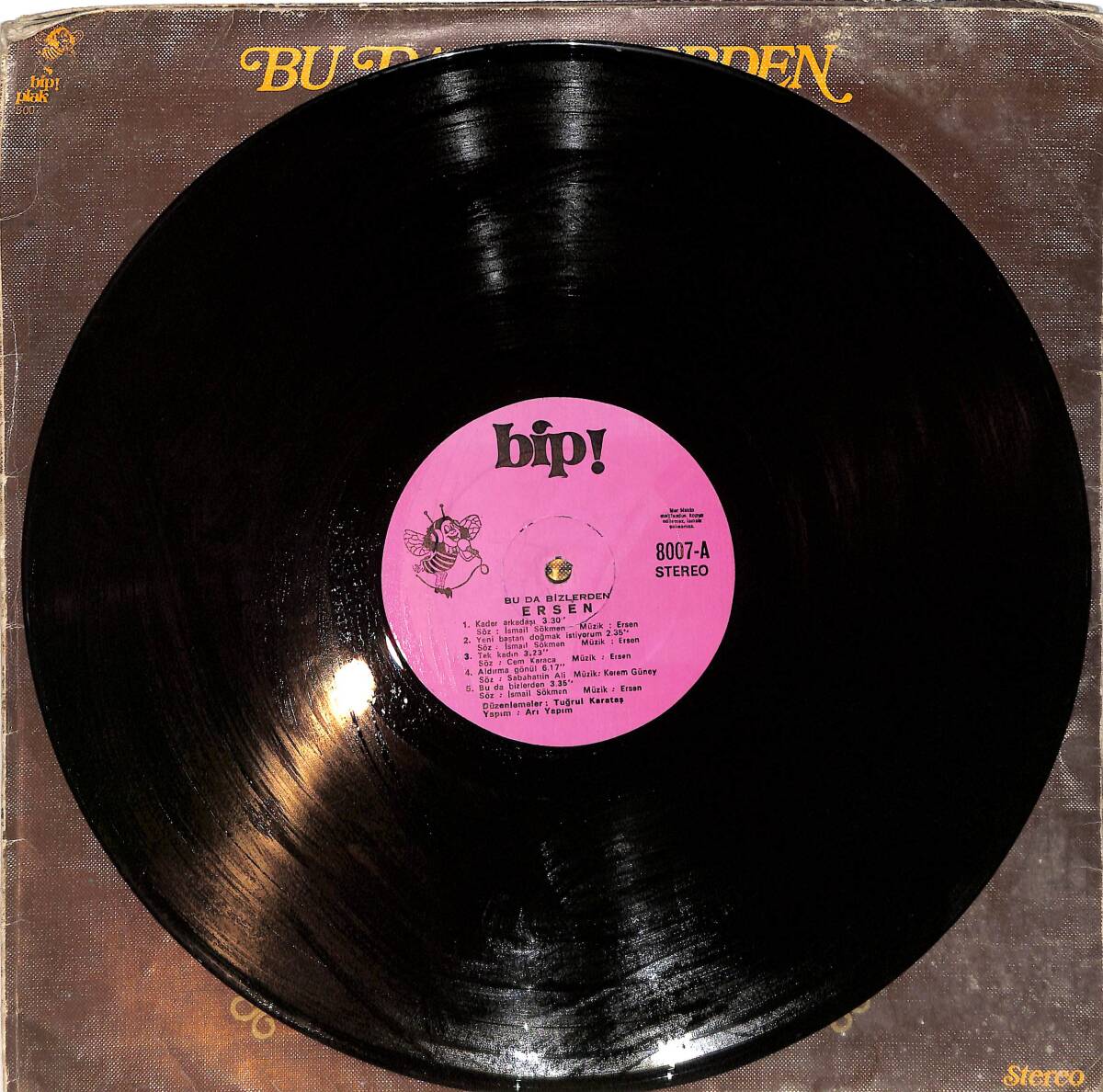Ersen - Bu Da Bizlerden LP PLAK (10/8) PLK26511 - 3