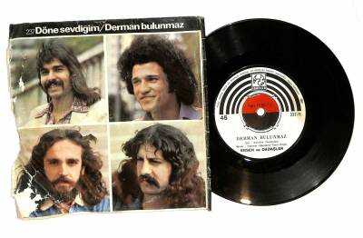 Ersen ve Dadaşlar (1974) – Döne Sevdiğim Derman Bulunmaz PLAK (108) PLK22565 - 2