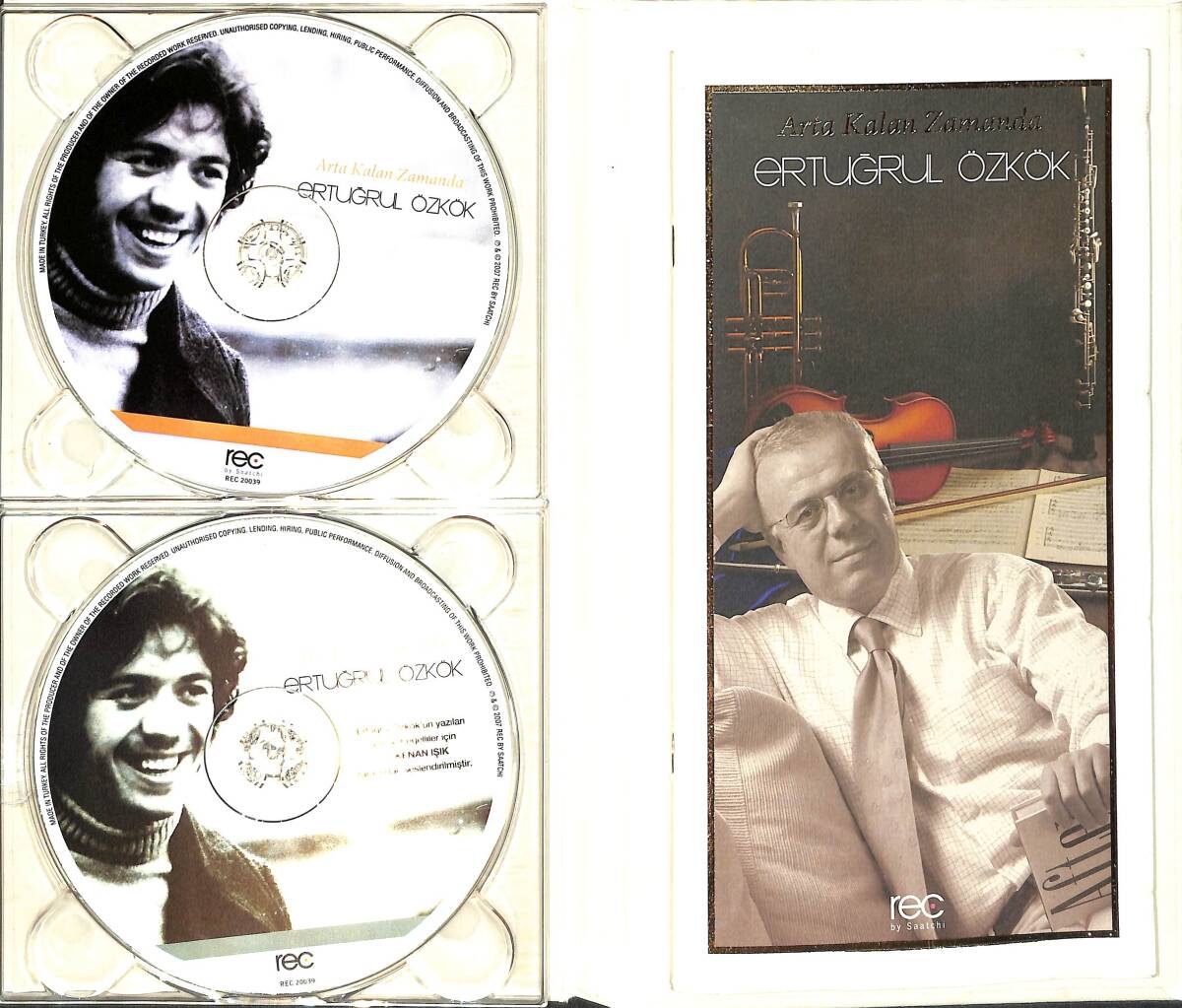 Ertuğrul Özkok - Arta Kalan Zamanda CD (İkinci El) DVD2718 - 2