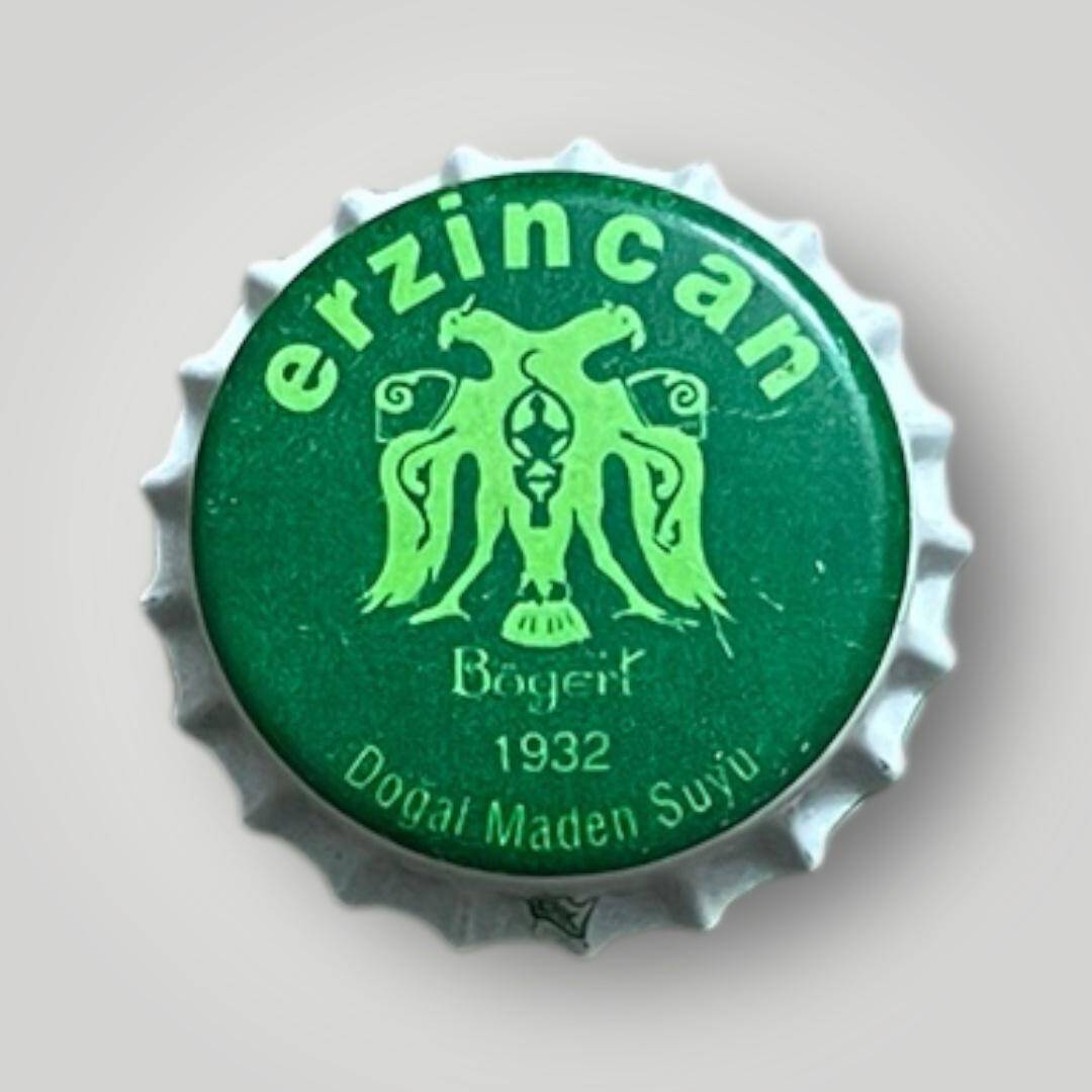 ERZİNCAN Böger Doğal Maden Suyu Basılmamış Gazoz Kapağı CMK2-1241 - 3