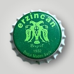 ERZİNCAN Böger Doğal Maden Suyu Basılmamış Gazoz Kapağı CMK2-1241 - Gökçekoleksiyon
