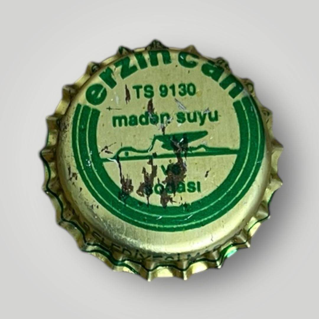 ERZİNCAN Maden Suyu ve Sodası Basılmamış Gazoz Kapağı CMK1-1191 - 3