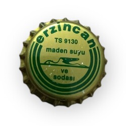 Erzincan Maden Suyu ve Sodası Kapağı CMK6-1580 - Gökçekoleksiyon