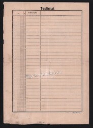 Erzurum 1949 Yılı Maliye Bakanlığı Kira Kontratosu HSS261 - 4
