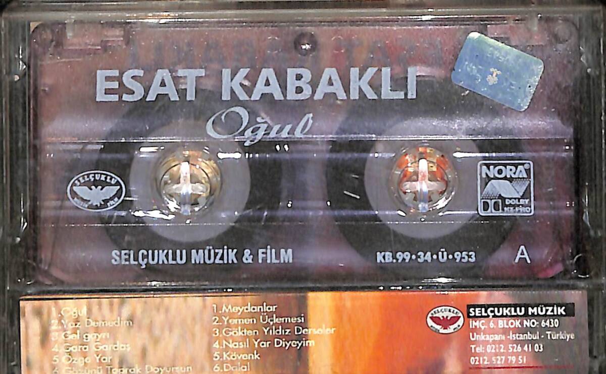 Esat Kabaklı - Oğul Orijinal Kaset (İkinci El) KST31131 - 2