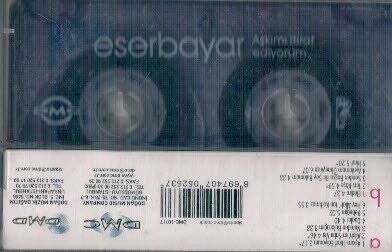 Eser Bayar - Aşkımı İtiraf Ediyorum Kaset (İkinci El) KST(N)50 - 2