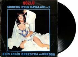 Esin Engin Orkestra Ve Korosu - Modern Oyun Havaları Vol 5 (Dönem Baskı) LP Plak (108) PLK22082 - Gökçekoleksiyon