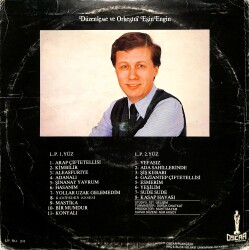 Esin Engin Orkestrası – Süper Oyun Havaları Vol. 1 | Oscar Music Co. 33'lük LP (Long Play) PLAK (10/9) ''Orijinal Dönem Baskı'' PLK28162 - 3