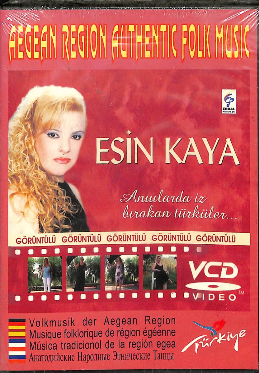Esin Kaya - Anılarda İz Bırakan Türküler Görüntülü VCD Video (Sıfır) DVD2916 - 1