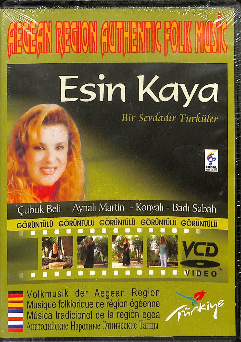  Esin Kaya - Bir Sevdadır Türküler Görüntülü VCD Video (Sıfır) DVD2914 - 1