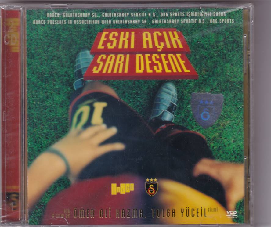 Eski Açık Sarı Desene VCD Film VCD15950 - 1