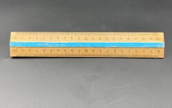 Eski Ahşap Cetvel AOB3449 (N) - Gökçekoleksiyon