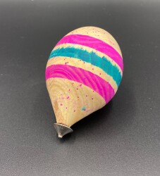 Eski Ahşap Topaç (Kullanılmamış) AOB3159 - Gökçekoleksiyon