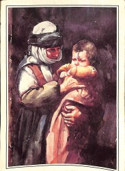 Eski Anadolu Sokakları İlistrasyon Atanur Doğan Kartpostal KRT12799 - Gökçekoleksiyon