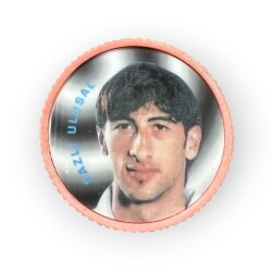Eski Bakkal - 1990s Maç Taso ''Fazlı Ulusal'' AOB5532 - Gökçekoleksiyon
