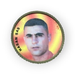 Eski Bakkal - 1990s Maç Taso ''Hasan Şaş'' AOB5512 - 3